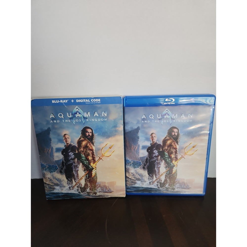 Aquaman and The Lost Kingdom Blu-Ray w/Slipcover Pre-owned - Picture 1 of 6